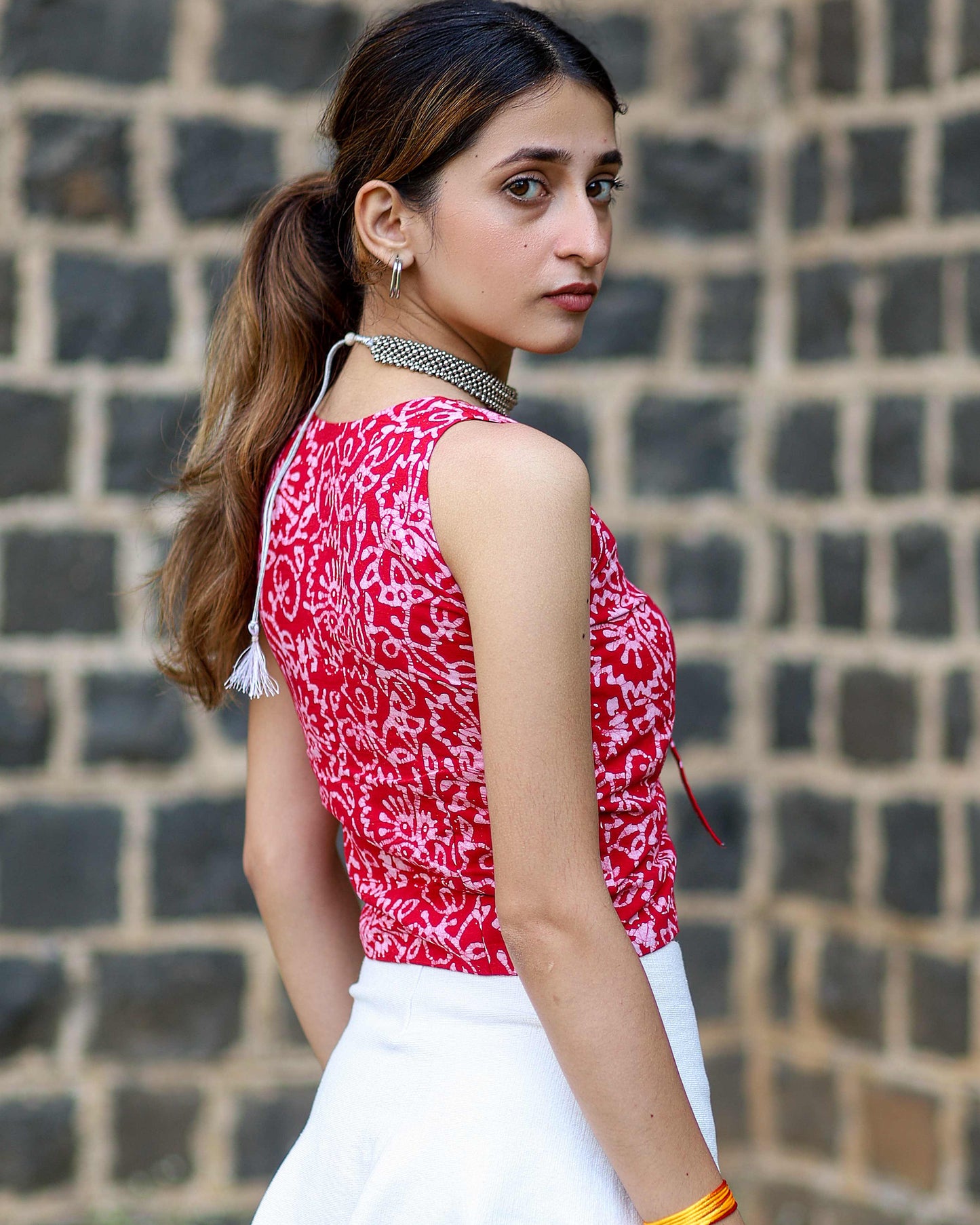 Ruby Tie-Front Crop