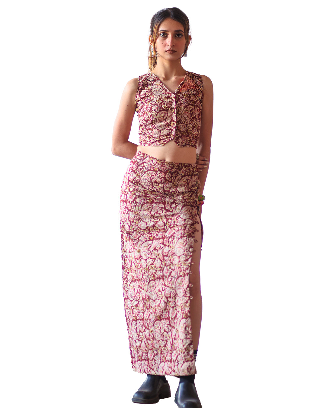 Shana Kalamkari Co-ord set