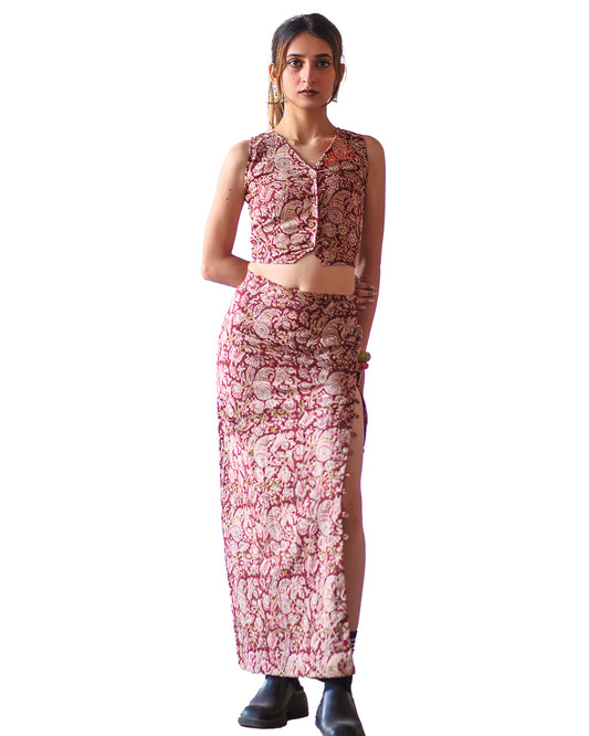 Shana Kalamkari Co-ord set