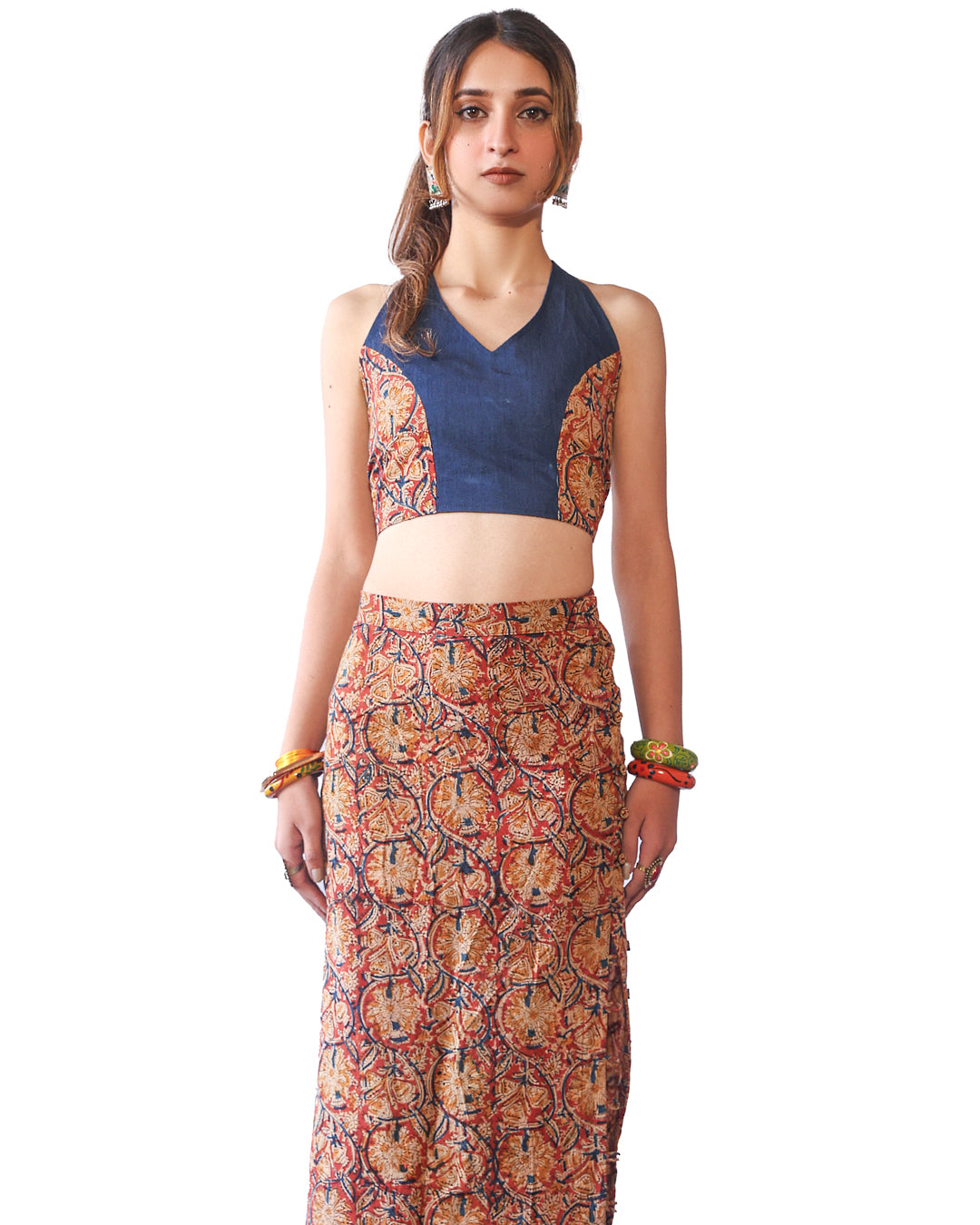 Chaand Kalamkari Co-ord set