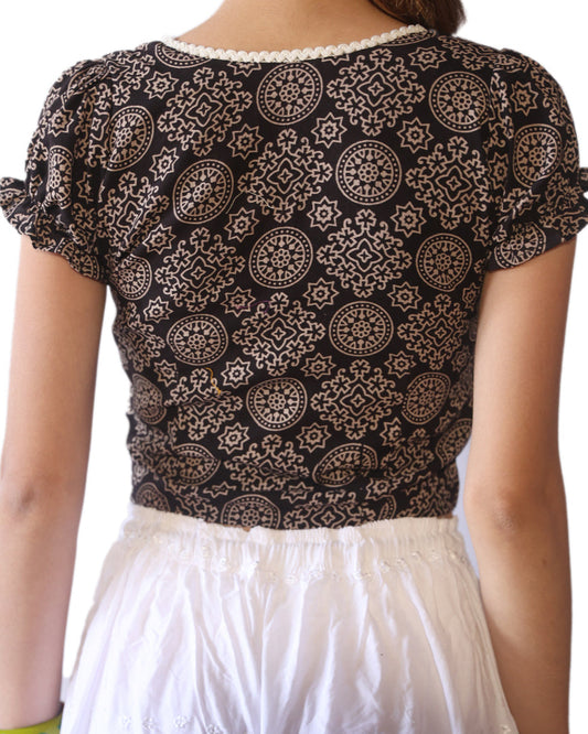 Noor Button Down Top