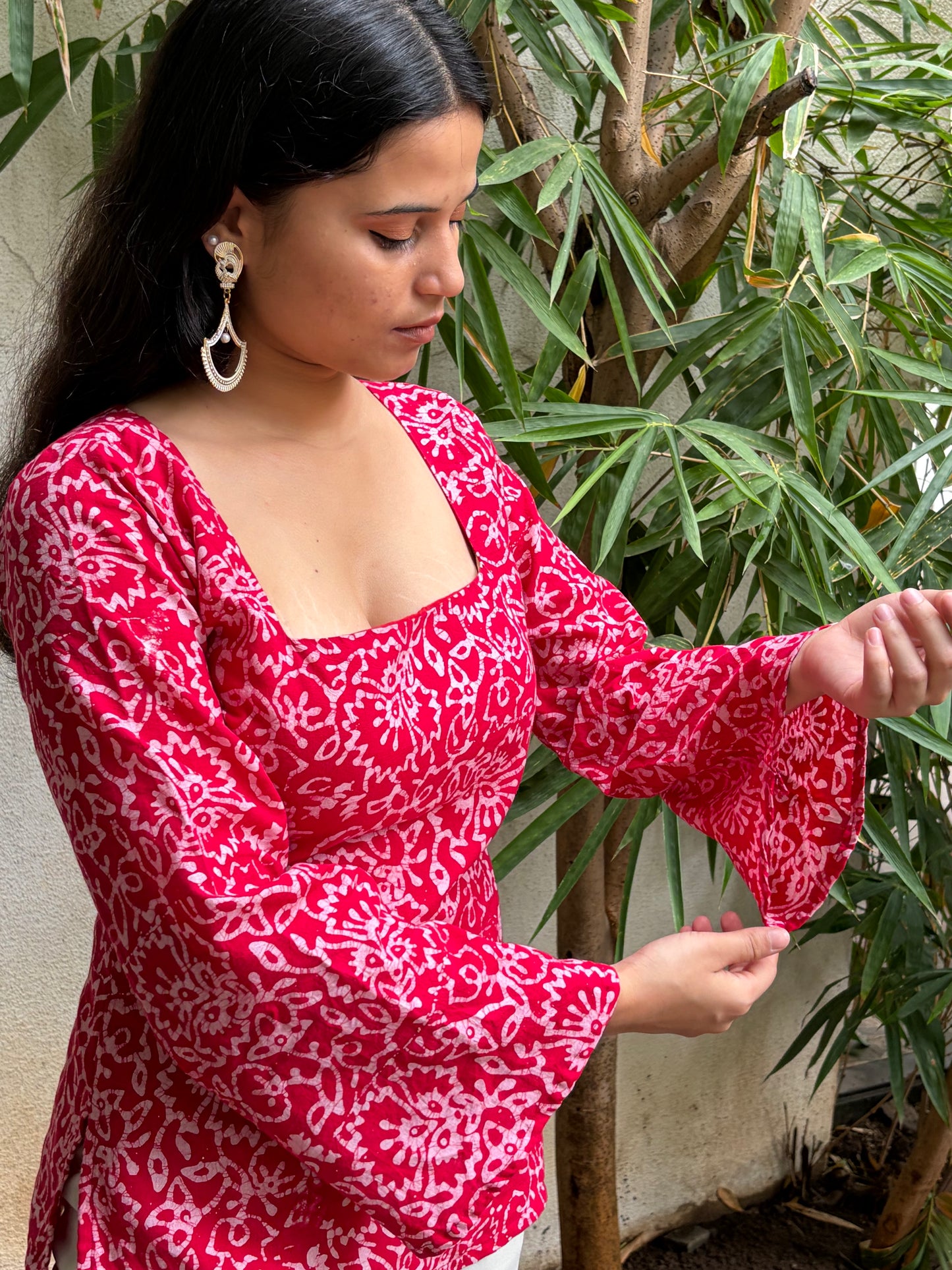 Gulabo Sleeved Corset Kurti