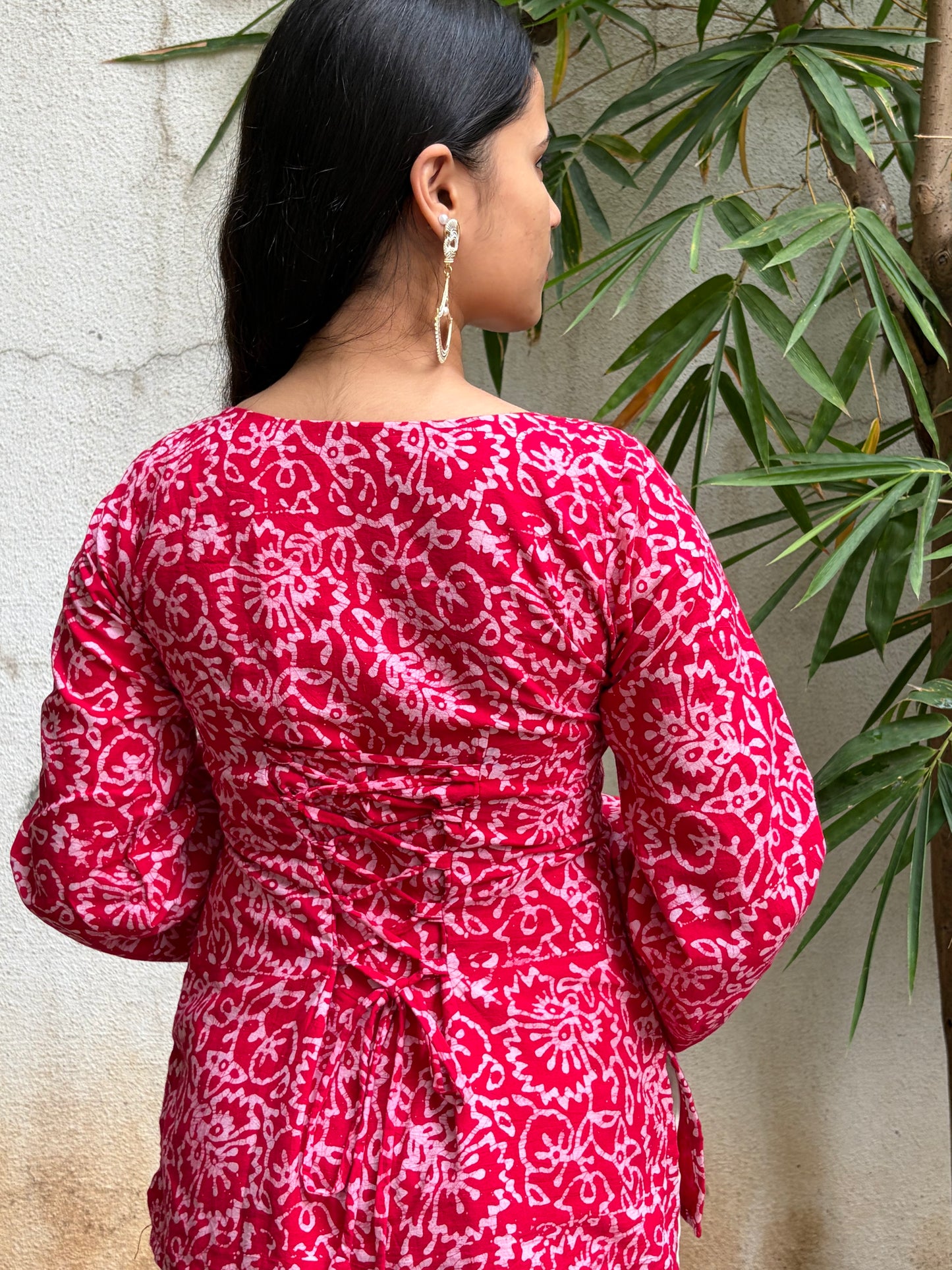 Gulabo Sleeved Corset Kurti