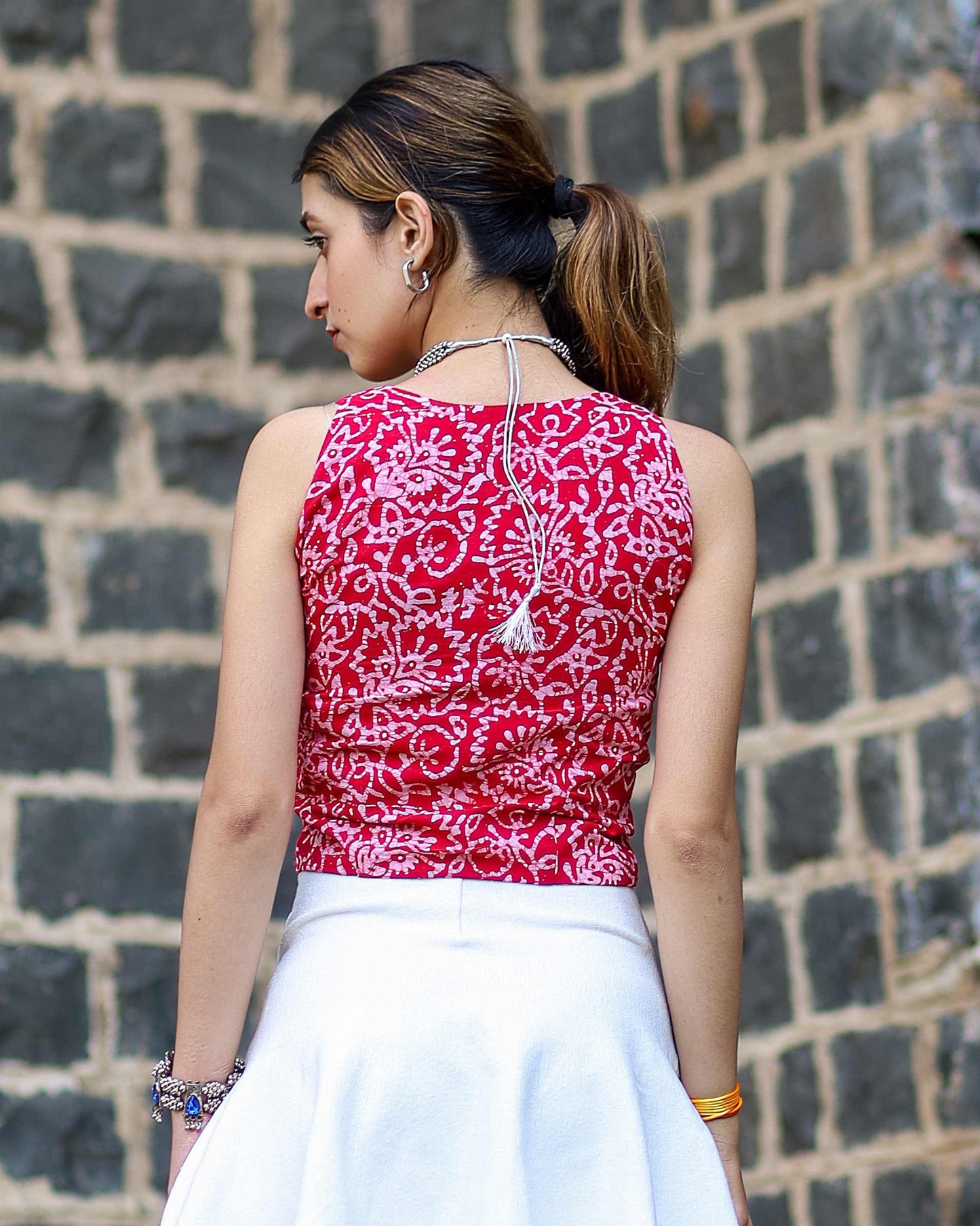 Ruby Tie-Front Crop